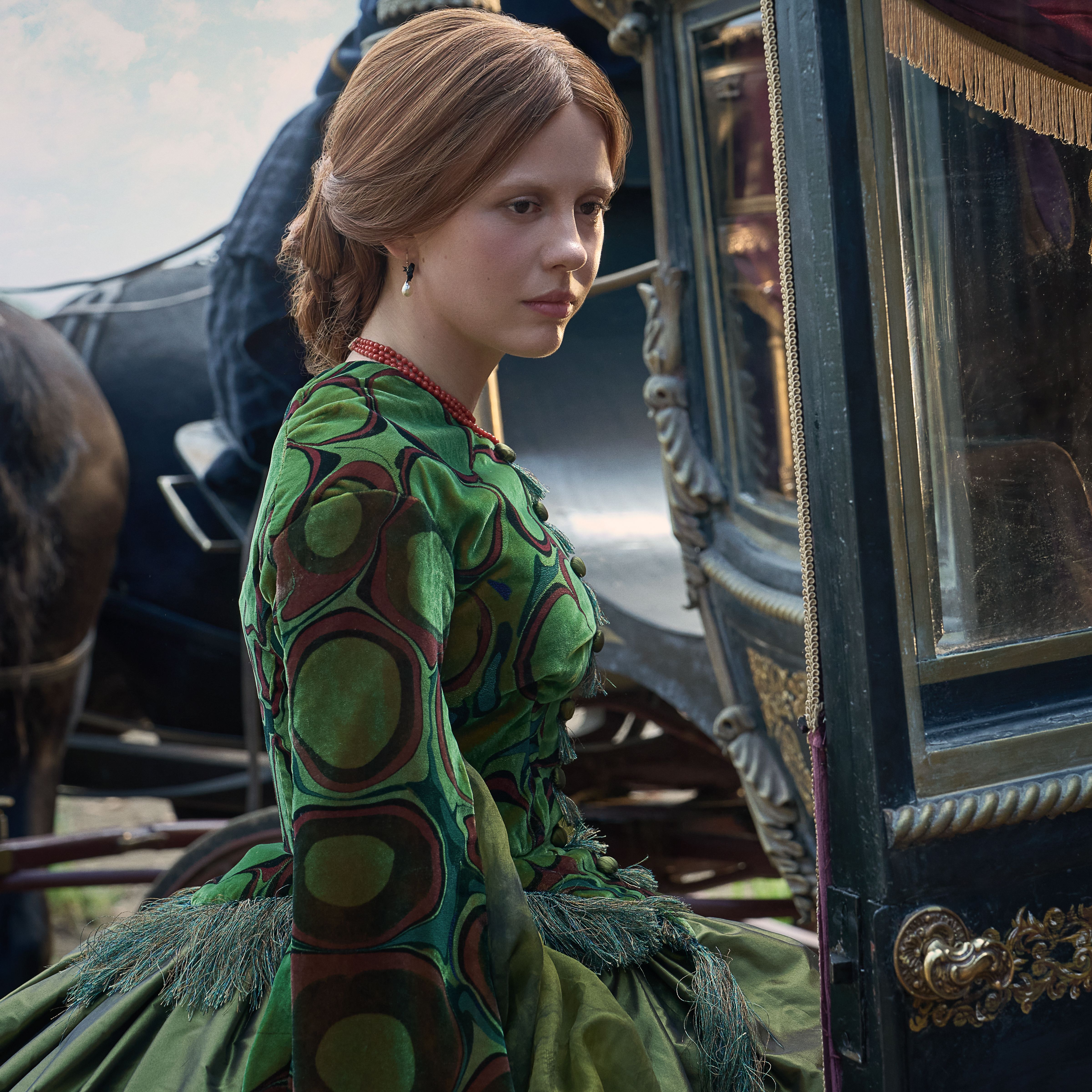 Kate Hawley on Mia Goth's Symbolic 'Frankenstein' Costumes | The Set Set Kate Hawley on Mia Goth's Symbolic 'Frankenstein' Costumes | The Set Set