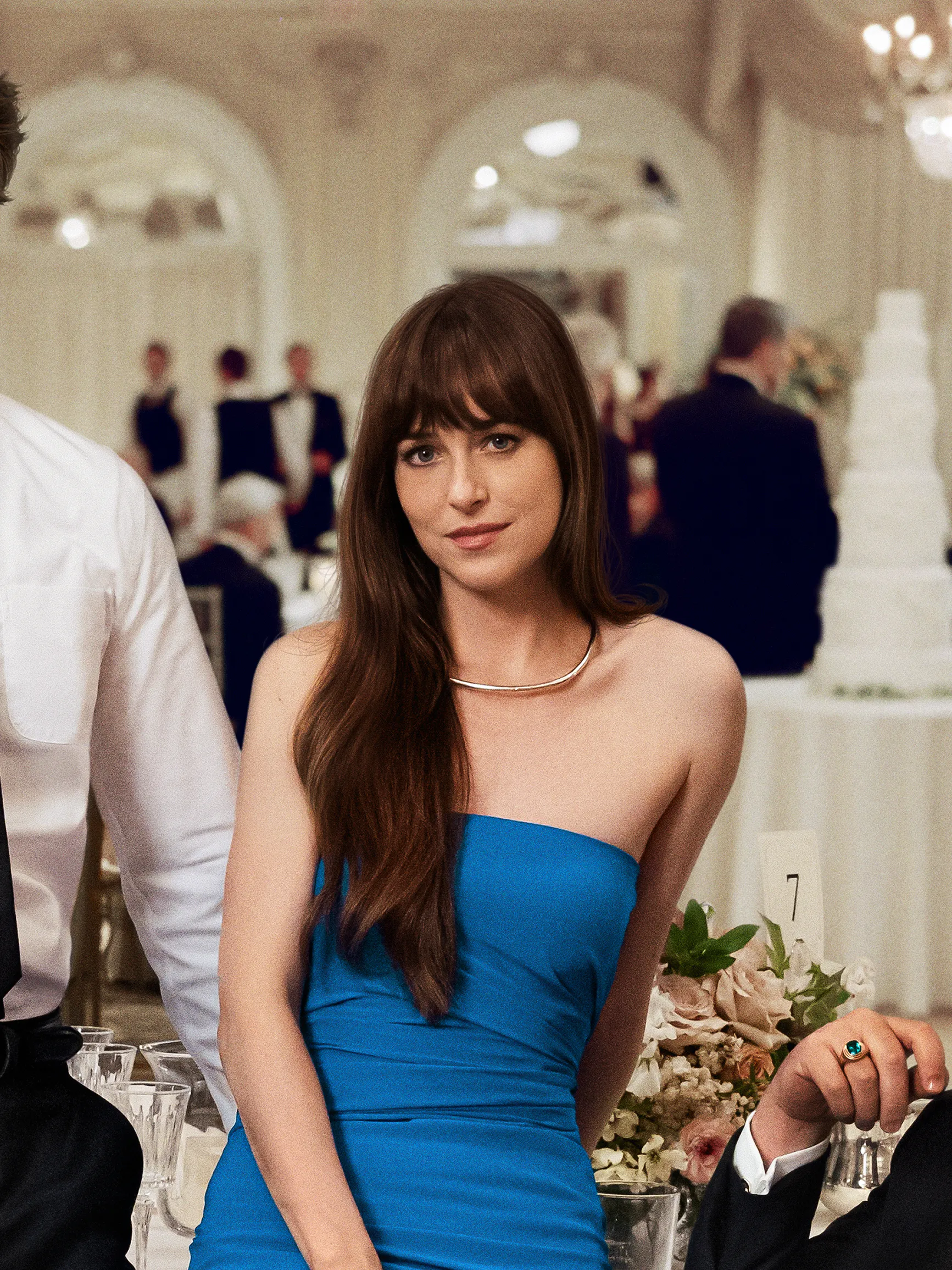 materialists blue dress Some dupes for Dakota Johnson's blue dress from The Materialists! Comment SHOP and the links will be sent to your DM #thematerialists #dakotajohnson # dress #tvfashion #moviefashion #sustainable #style #fashion #pedropascal #chrisevans #viral #